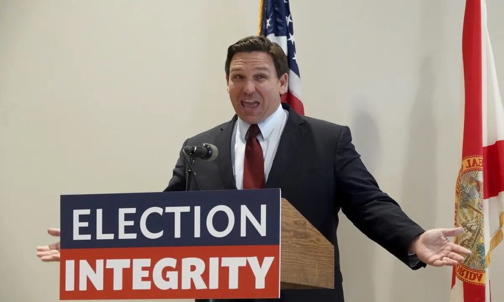 Stand with Integrity Stand with Ron Desantis